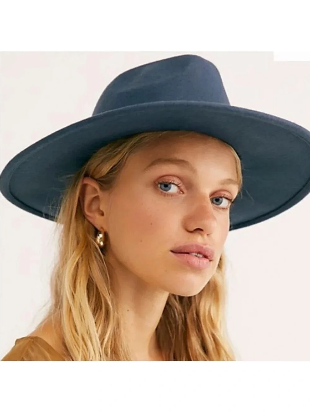 Free People Beaumont Suede Band Felt Hat